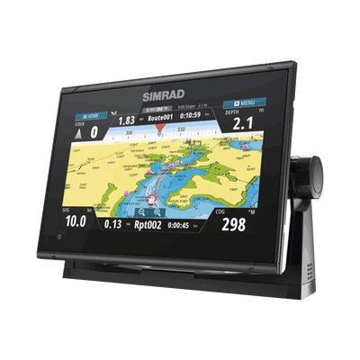 Display Multifuncional Simrad GO Series 9’’ / Pantalla Táctil Multi-touch / GPS Integrado / Ecosonda / Wi-Fi / Interfaz NMEA 2000 y Radar / Transductor 83/200 / Compatible con C-MAP Discover