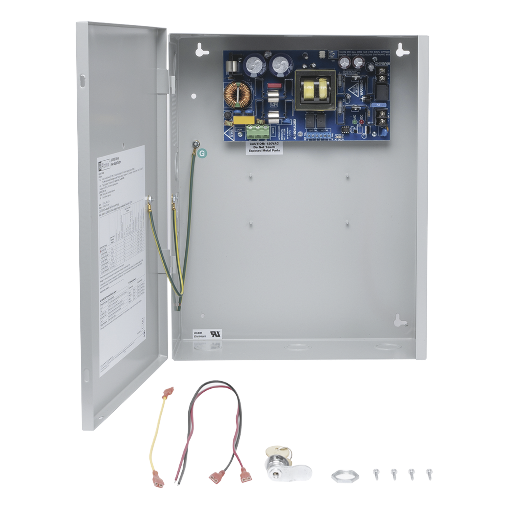 24 Vcc @ 10 A / Fuente de alimentación / 1 salida / capacidad de respaldo / requiere baterías. — ALTRONIX · SKU AL1024ULX