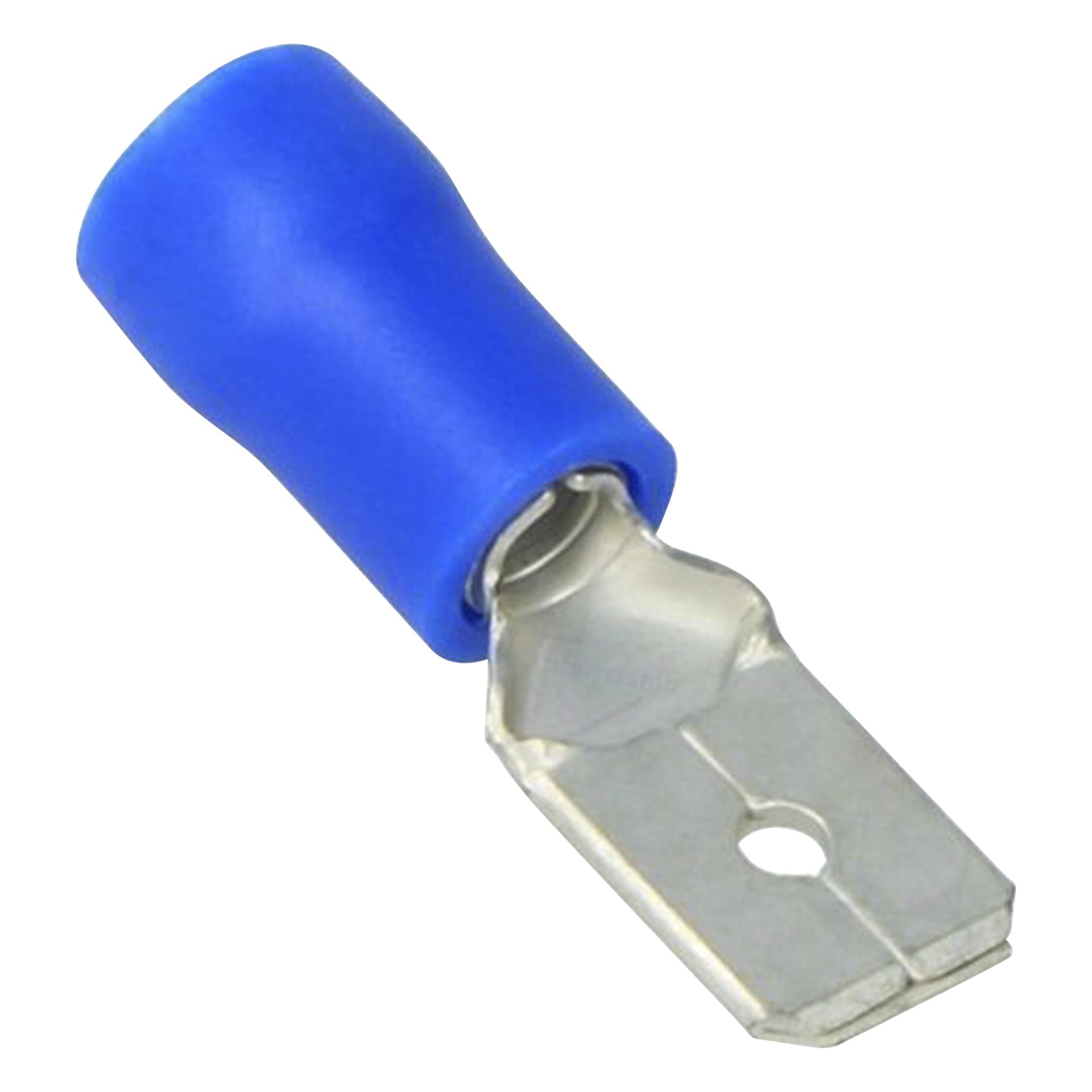 Terminal tipo macho aislada / 16 - 14 AWG / Azúl / Paquete de 25 piezas. — EPCOM POWERLINE · SKU AE51201