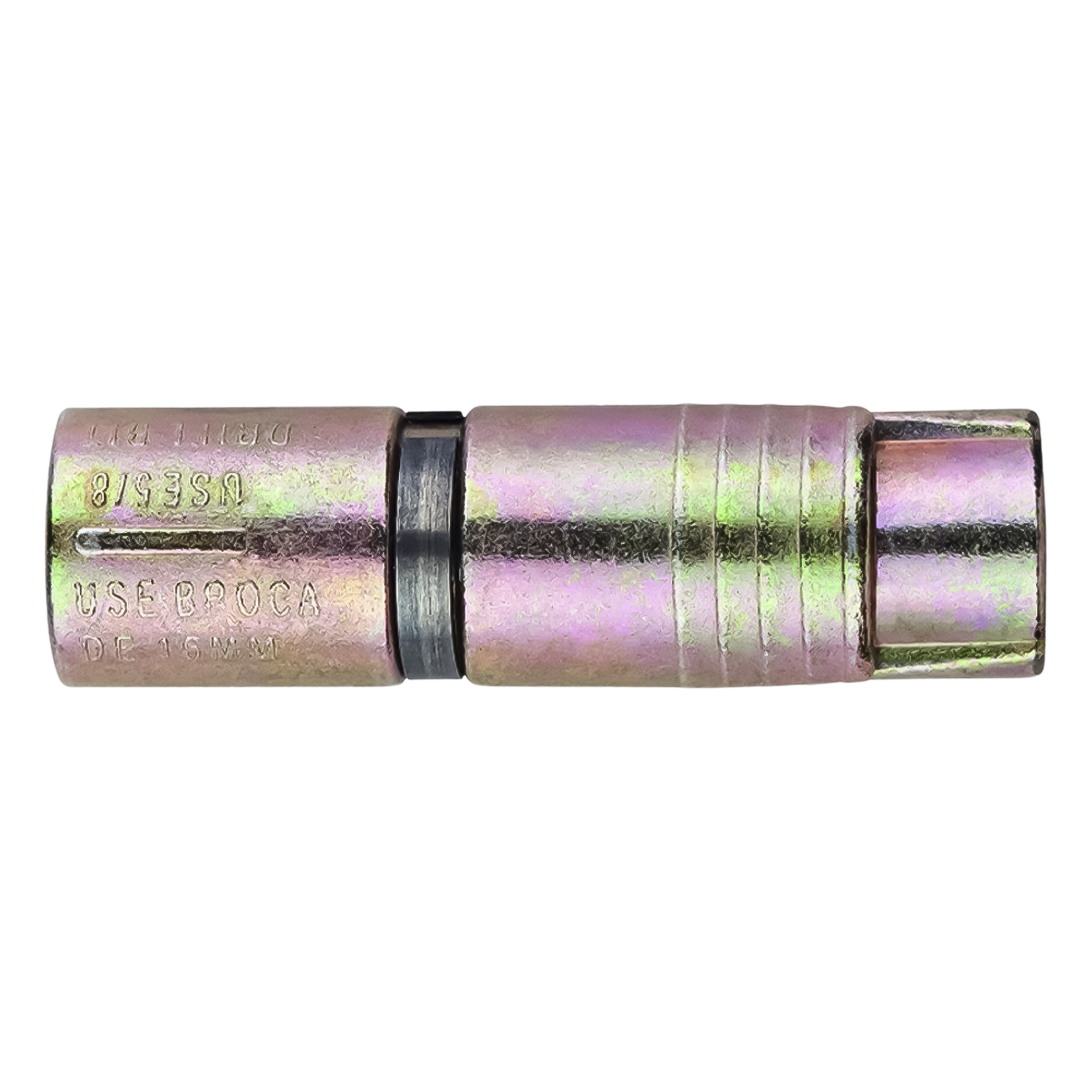 Taquete Expansor Tipo Z de 1/2" (SIN TORNILLO). — INDEX · SKU AZA-MAC-L012