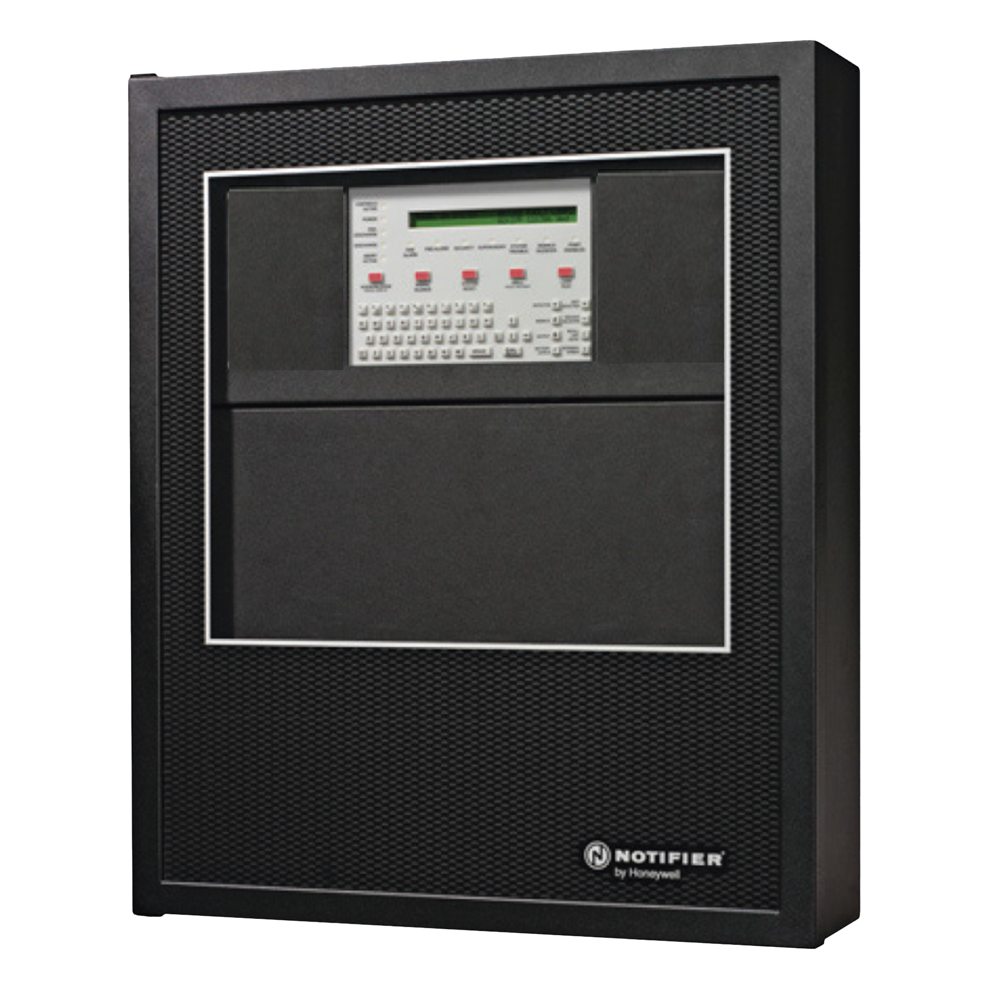Panel de Control de Detección de Incendio Inteligente y Direccionable / 1 a 2 Lazos SLC / 636 Puntos Direccionables / Red de 200 Nodos / Fuente 6.0 A — NOTIFIER · SKU NFS2-640