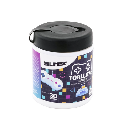 Toallitas Gamers, Excelente Opción Para Gamers Que Buscan Mantener Sus Consolas y Accesorios en Perfecto Estado, Libres de Suciedad y Protegidos Contra Bacterias