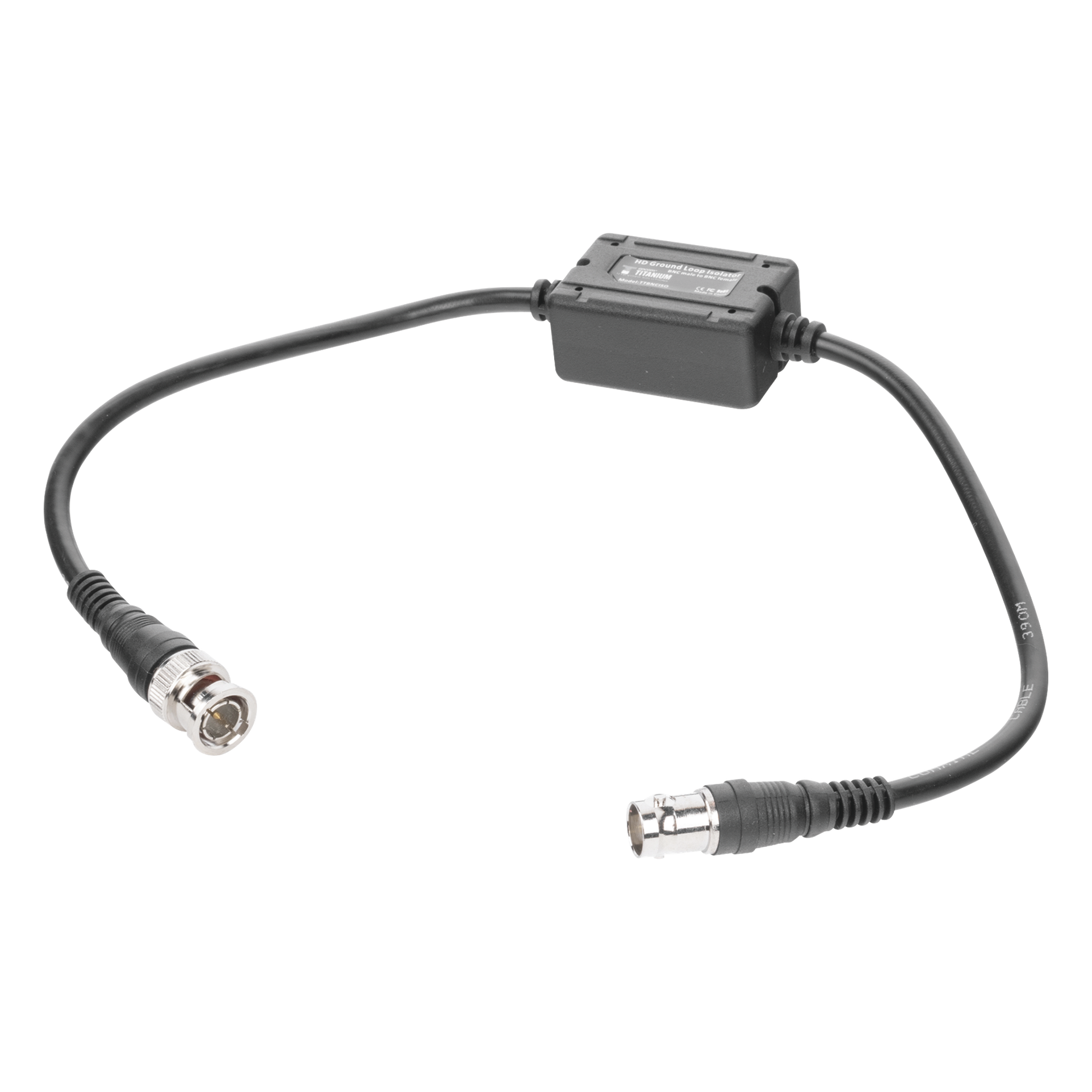 AISLADOR DE TIERRA por BNC / ELIMINE eficazmente los problemas en el video como el RUIDO, DIAFONIA, INDUCCIÓN e INTERFERENCIAS causadas por los lazos de tierra. Compatible con cámaras HD-TVI/CVI/AHD/CVBS de hasta 2 MP. — EPCOM TITANIUM · SKU TT-BNC-ISO