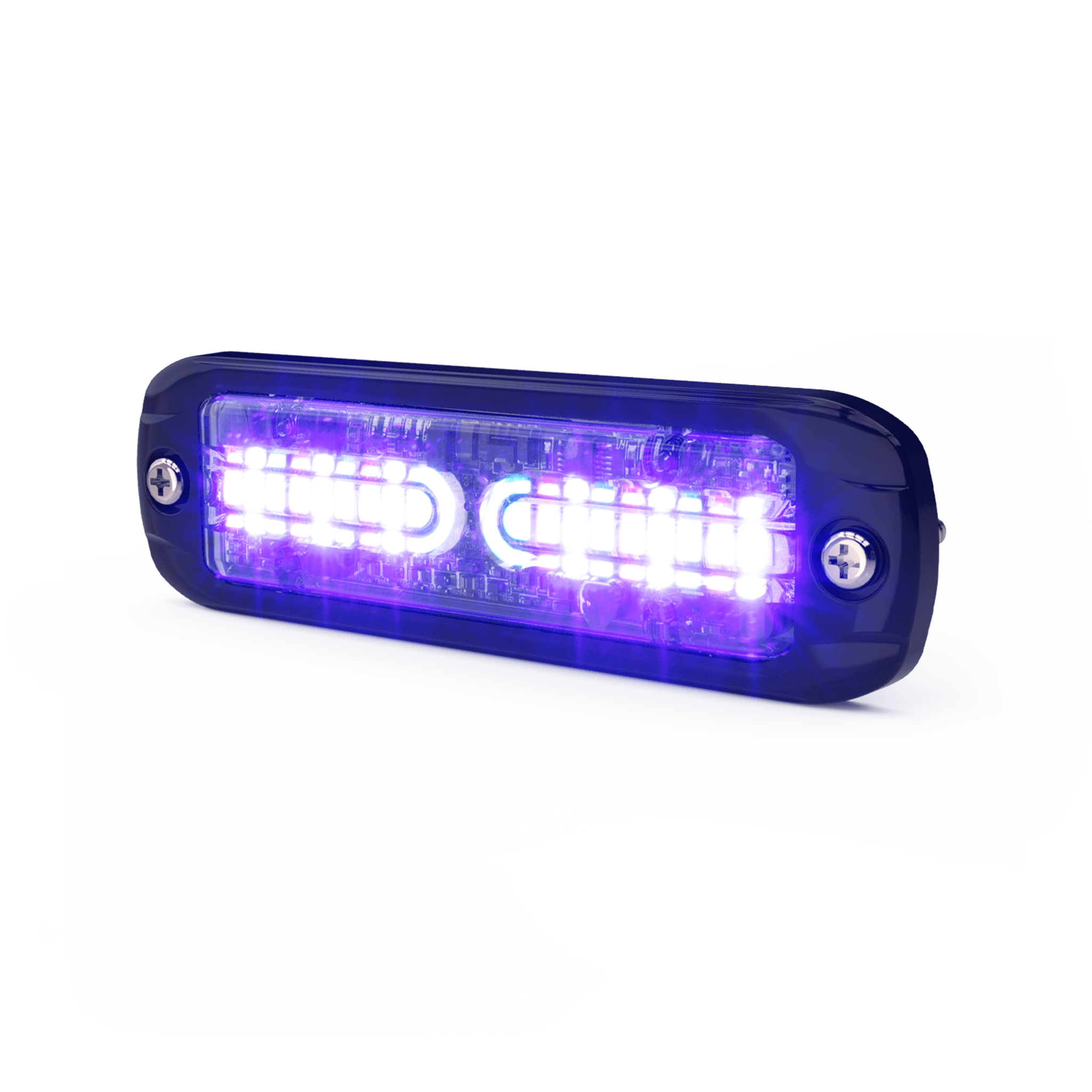 Luz direccional LEDs Ambar / Violeta para la detección materiales de alta visibilidad