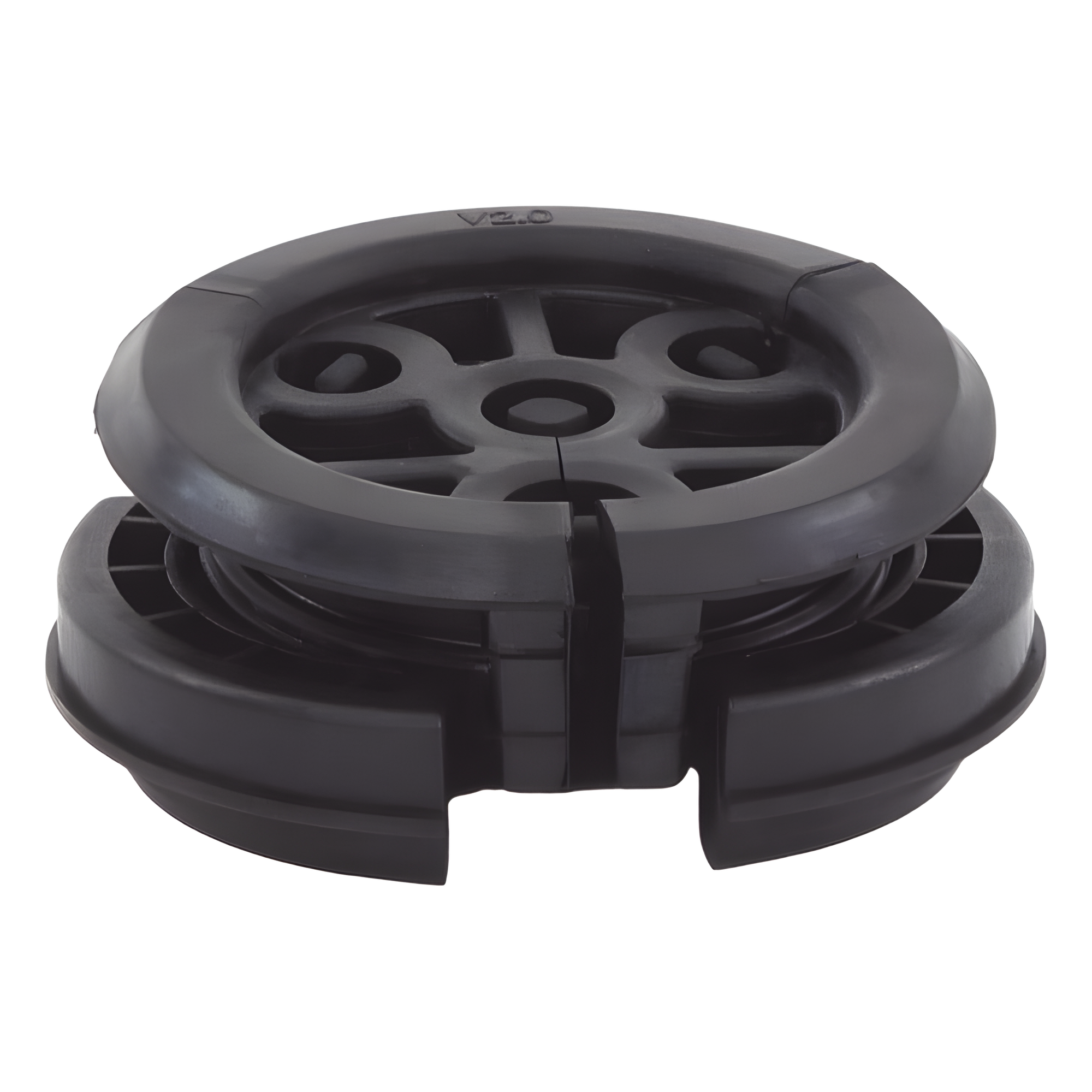 Bota Pasamuro de 4. Incluye 4 Orificios para Cable Coaxial de 1/2
