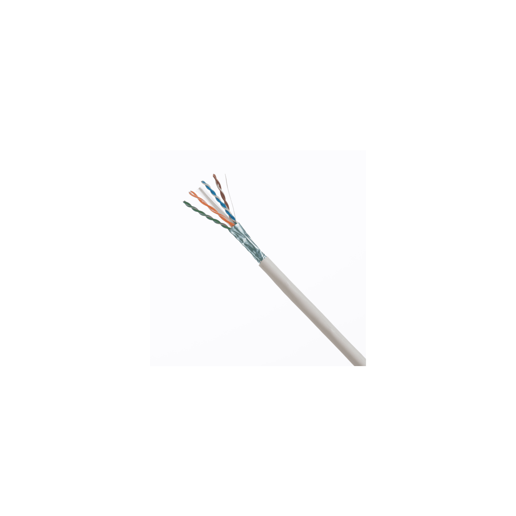 Bobina de Cable UTP de 4 Pares, Vari-MaTriX HD, Cat6A, 23 AWG, CMR (Riser), Color Blanco, 305 Metros (1000 Pies)