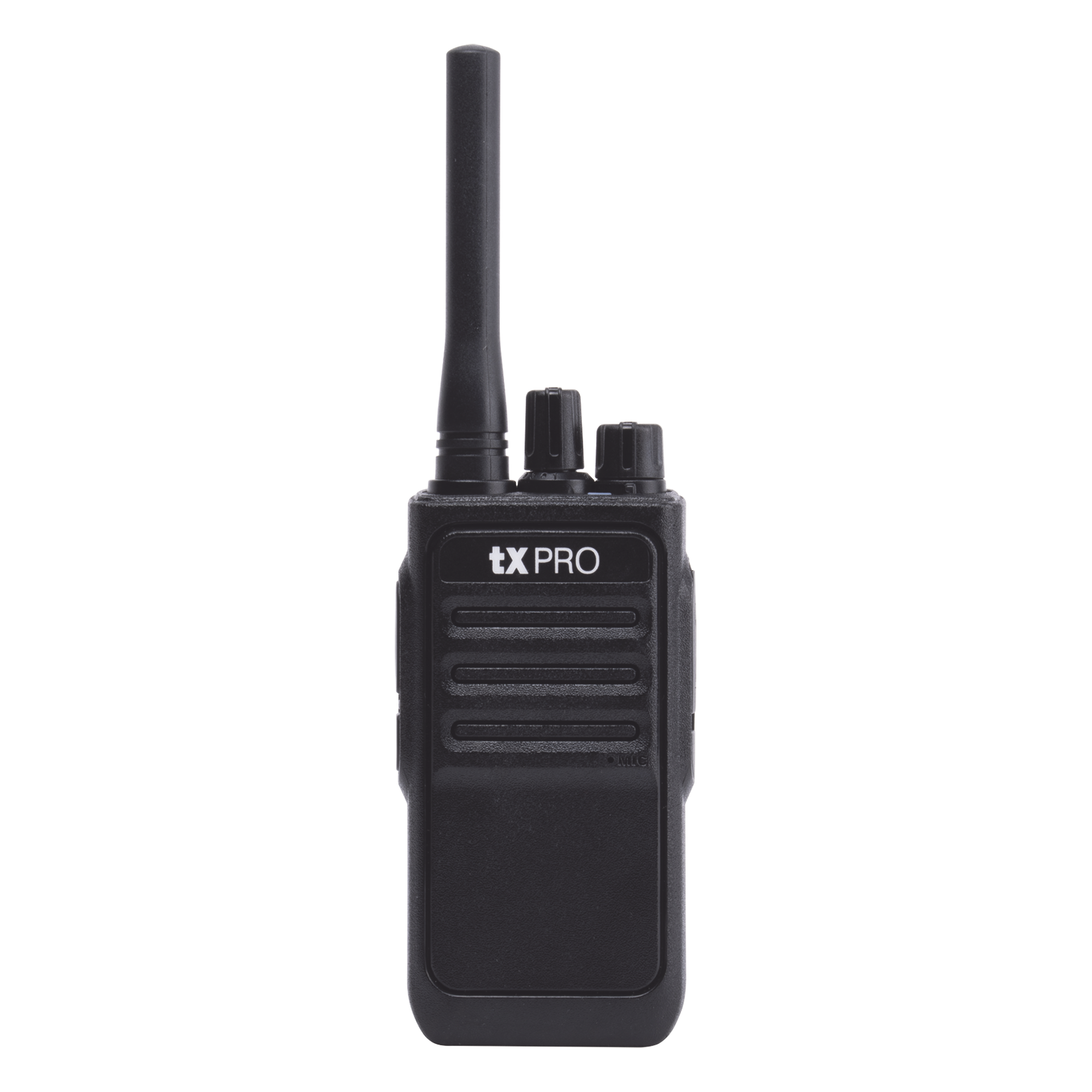 Radio Portátil Analógico UHF / 400-470 MHz / 2W / 16 Canales / VOX Manos Libres / Batería 6-8 hrs / 161 g (5.68 oz)
