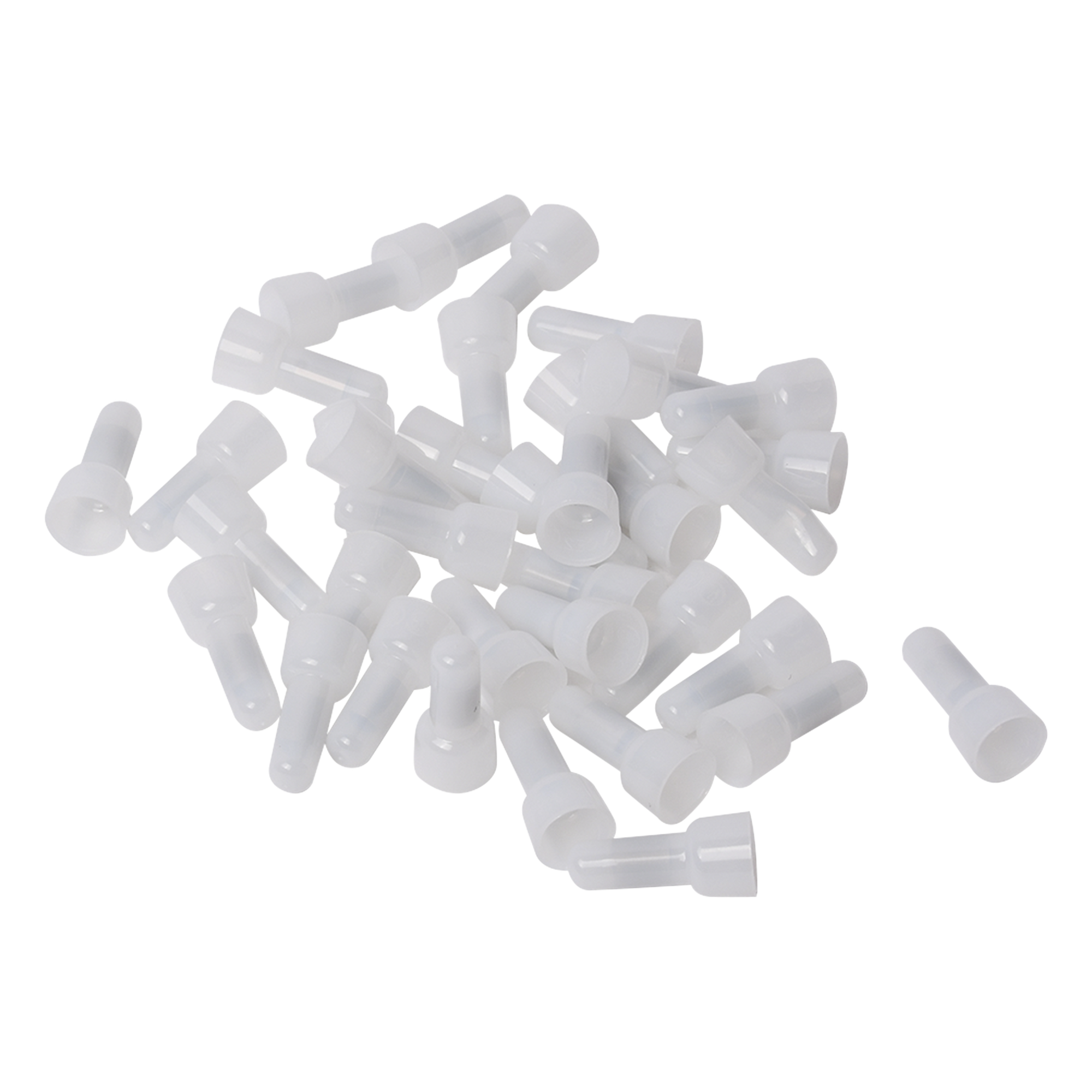 Bolsa con 250 Terminales tipo Campanas / Capuchón para empalme final de cable calibre 14-22Awg — PRECISION · SKU PST-C040-01