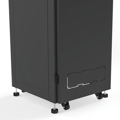 Gabinete para Telecomunicaciones Rack Estándar de 19", 42UR, 600 mm Ancho x 600 mm Profundidad. Fabricado en Acero, Se envía el Gabinete Armado.