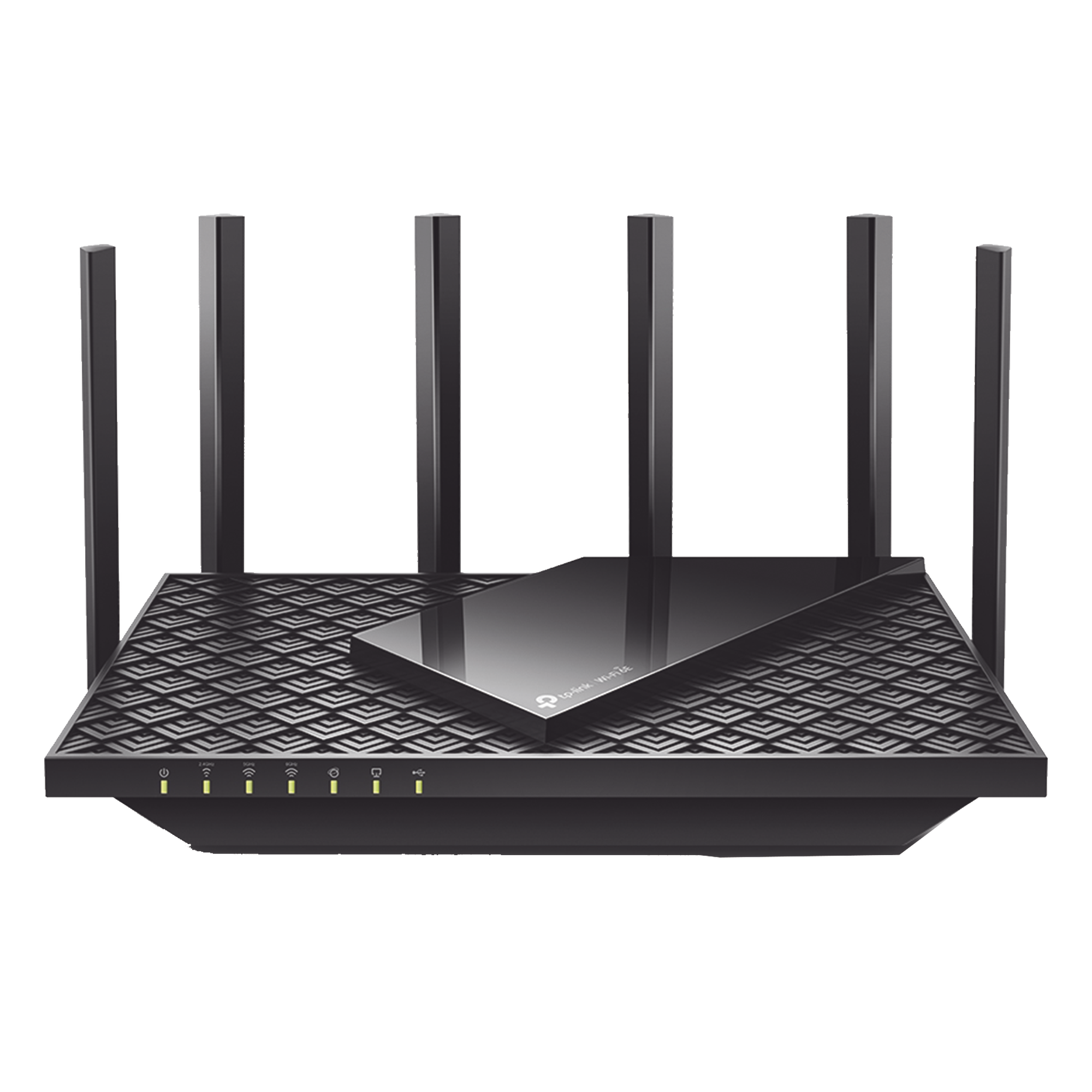 Router Tri-Band Wi-Fi 6E / AX5400 / 1 WAN Gigabit + 4 LAN Gigabit / OFDMA / Beamforming / WPA3 / EasyMesh