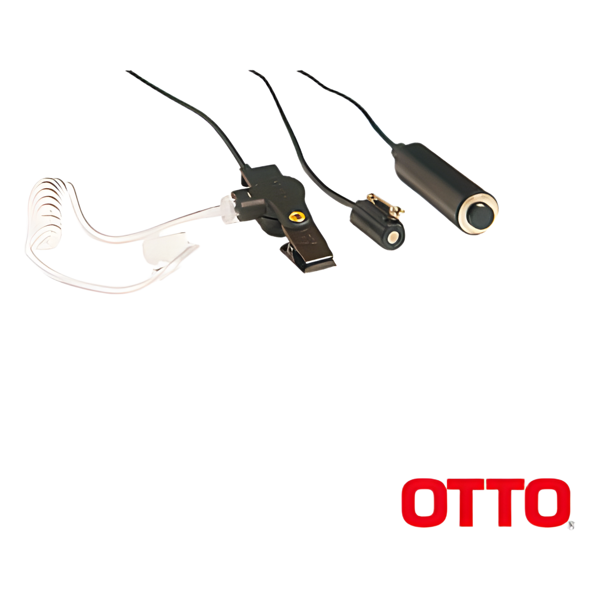 Kit de Micrófono-Audífono profesional de 3 cables para KENWOOD NX-340/320/420, TK-3230/3000/3402/3312/3360/3170 — OTTO · SKU V1-10265