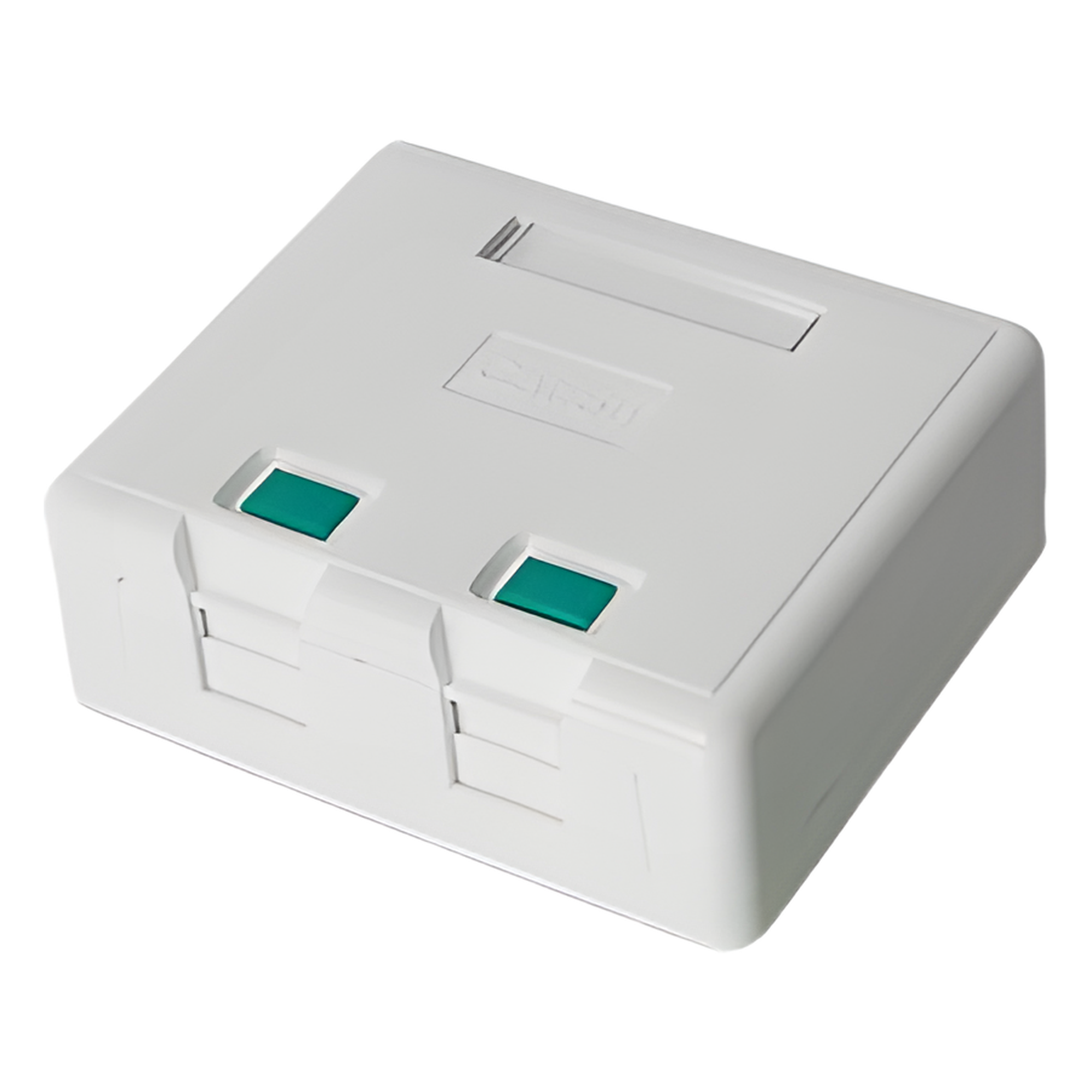Caja de Pared con 2 Puertos Keystone, No Incluye Jacks — LINKEDPRO BY EPCOM · SKU LP-WP-06
