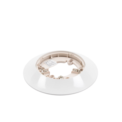 Base de 6 Pulgadas / Para detectores Notifier, Farenhyt, Silent Knight y Fire-Lite / Color Blanco