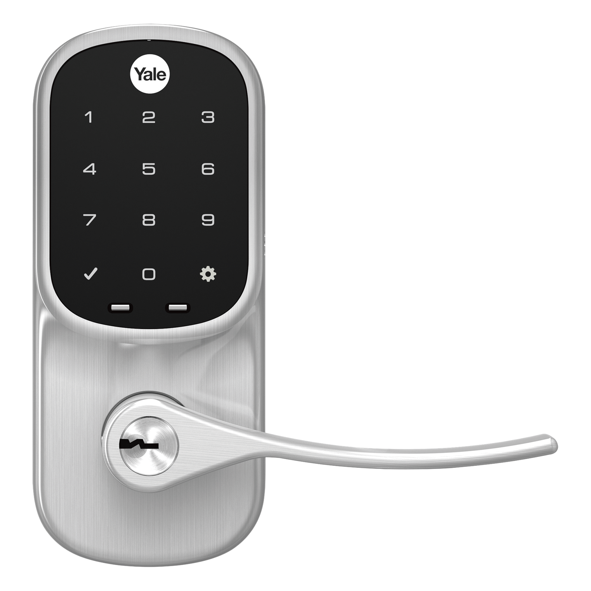 Cerradura Autónoma YRL226 con Teclado Táctil y Manija /Smarphone Control Opcional/ Para puertas de 35 mm a 45 mm de espesor. — YALE-ASSA ABLOY · SKU MX89610