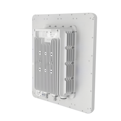 Punto de Acceso WiFi, PTP y PTMP Doble Banda Simultanea, Ideal Para Industria 4.0, Hasta 1.7 Km de Cobertura WiFi, Antena Sectorial MIMO 8x8 Integrada de 100° de Apertura en 2.4 GHz, MIMO 2x2 Conectorizado en 5 GHz.