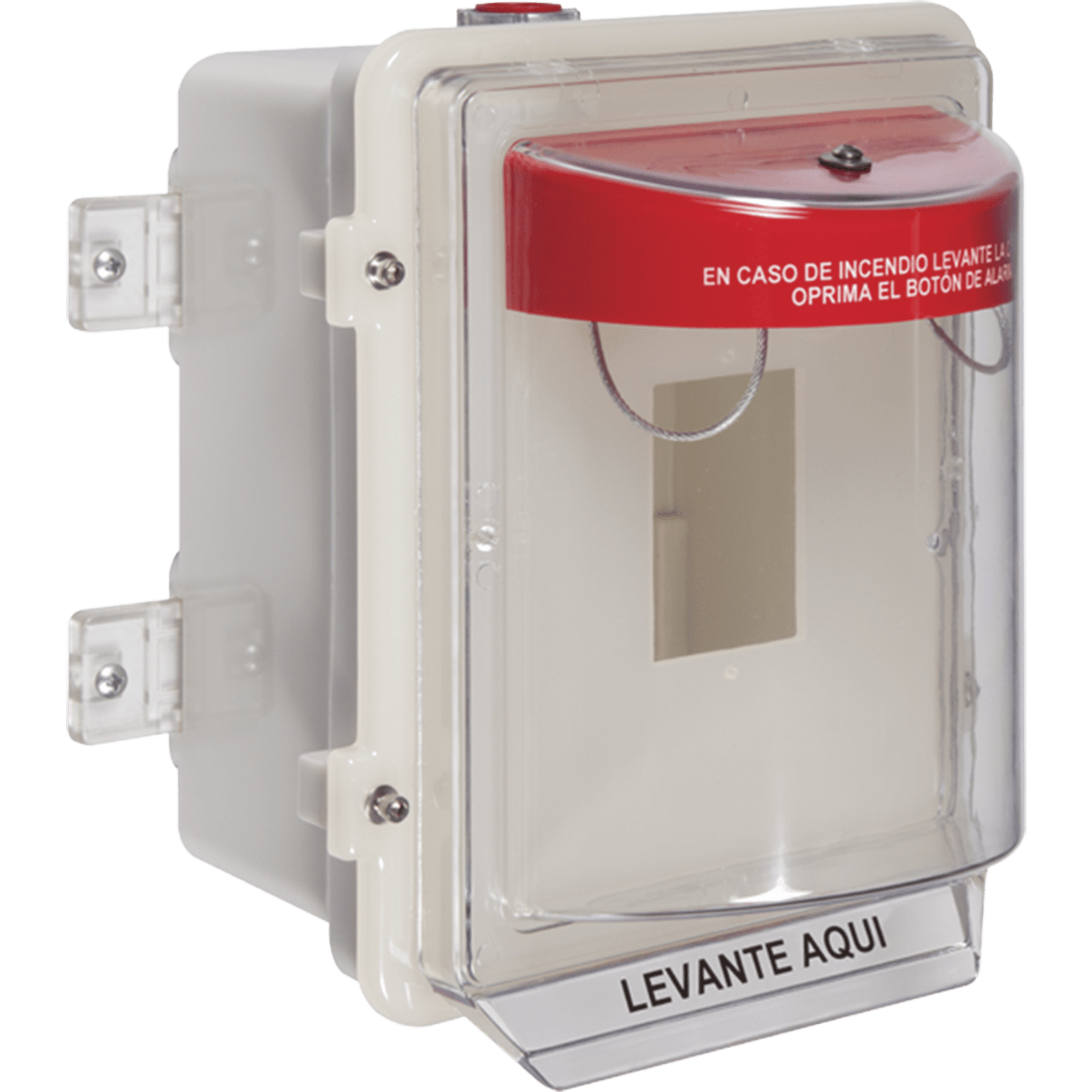 Protector Universal para Estación Manual, Fabricado en Policarbonato Súper Fuerte Para Uso en Exterior