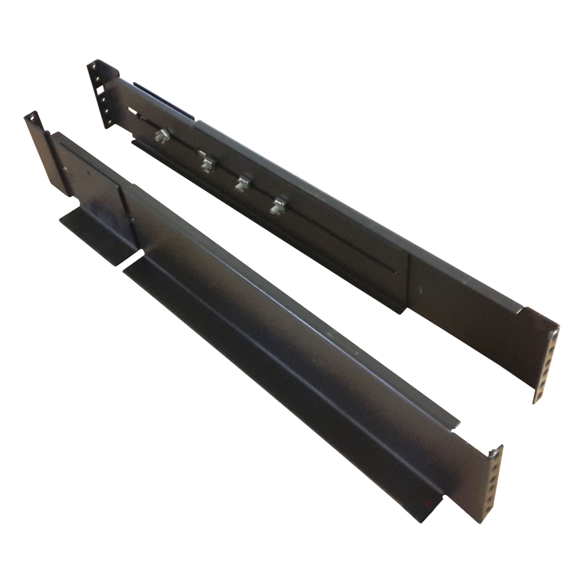 Kit de Rieles Deslizantes para UPS en Rack de 4 Postes / Profundidad Ajustable 440-711 mm (17.3-28 in) / Compatible con EPU1000RTOL2U, EPU2000RTOL2U y EPU3000RTOL2U / Soporte en L / 90 kg — EPCOM POWERLINE · SKU EPURAILKIT