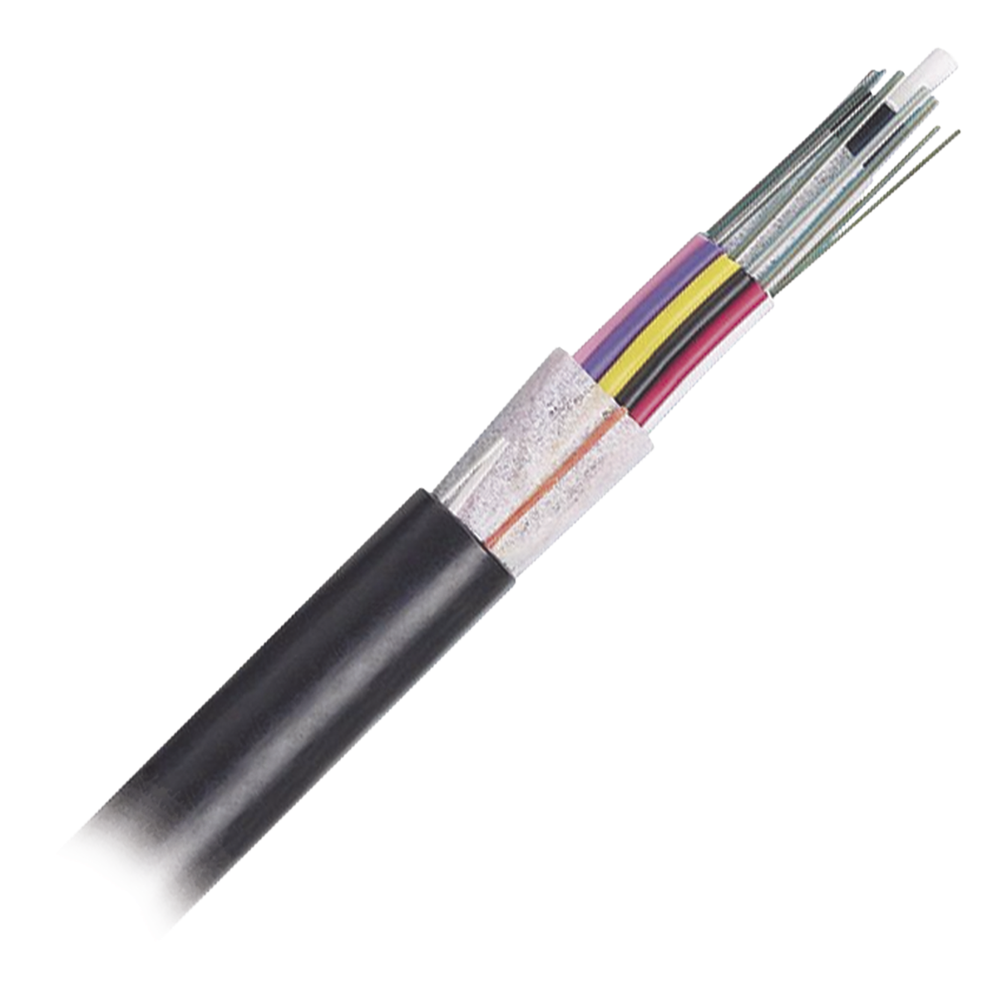 Cable de Fibra Óptica 12 Hilos, OSP (Planta Externa), No Armada (Dieléctrica), MDPE (Polietileno de Media Densidad), Multimodo OM4 50/125 Optimizada, Precio Por Metro — PANDUIT · SKU FOTNZ12