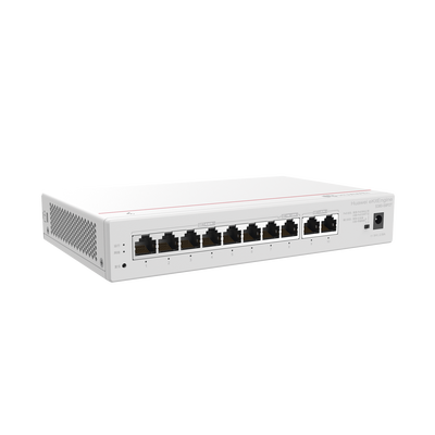 Router eKit / 2 Puertos WAN Gigabit / 1 Puerto LAN/WAN Gigabit / 7 Puertos PoE LAN Gigabit / Presupuesto PoE 124 W / Rendimiento de 2 Gbps / Controlador (64 APs) / Hasta 250 clientes / Libre de licenciamiento