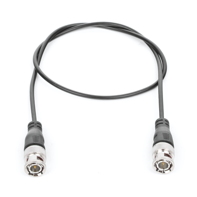 Cable Coaxial Armado con Conector BNC (Video) / Longitud de 2.2 Metros (7.22 Pies) / Optimizado para Cámaras 4K / Uso en Interior