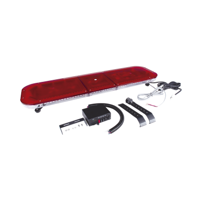 Barra de luces LED de 47" con 86 LED de alta potencia, color rojo, ideal para equipar ambulancias y unidades de bomberos