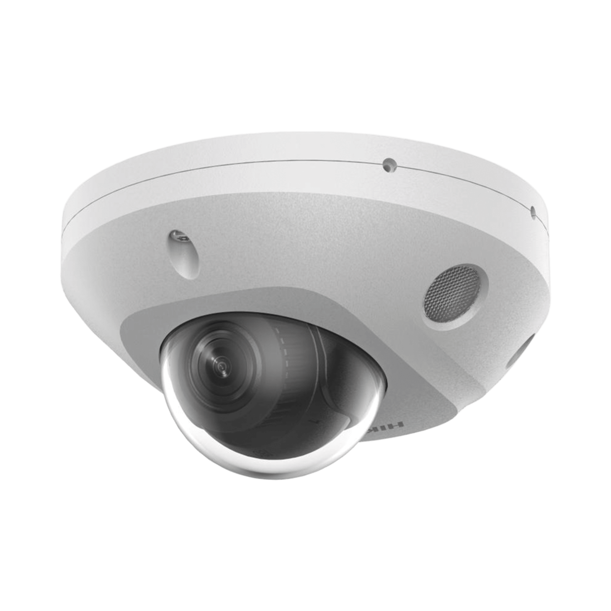 [Dual Light + 2 Micrófonos Integrados] Mini Domo IP 4 Megapixel / Lente 2.8 mm / 30 mts Luz Blanca + 30 mts IR / ACUSENSE / Exterior IP67 / IK08 / WDR 120 dB / PoE / ONVIF / MicroSD / ACUSEEK