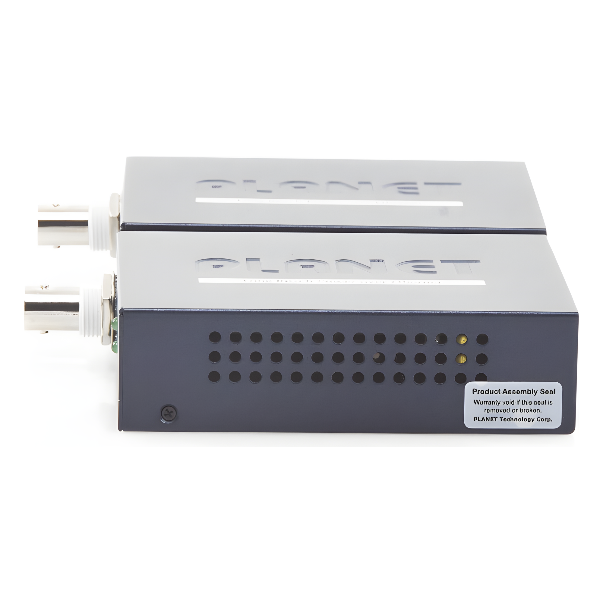 Kit Transmisor y Receptor PoE / Ethernet IP 1 km (3280 ft) / Cable Coaxial / 10/100 Base-TX / 802.3af/at