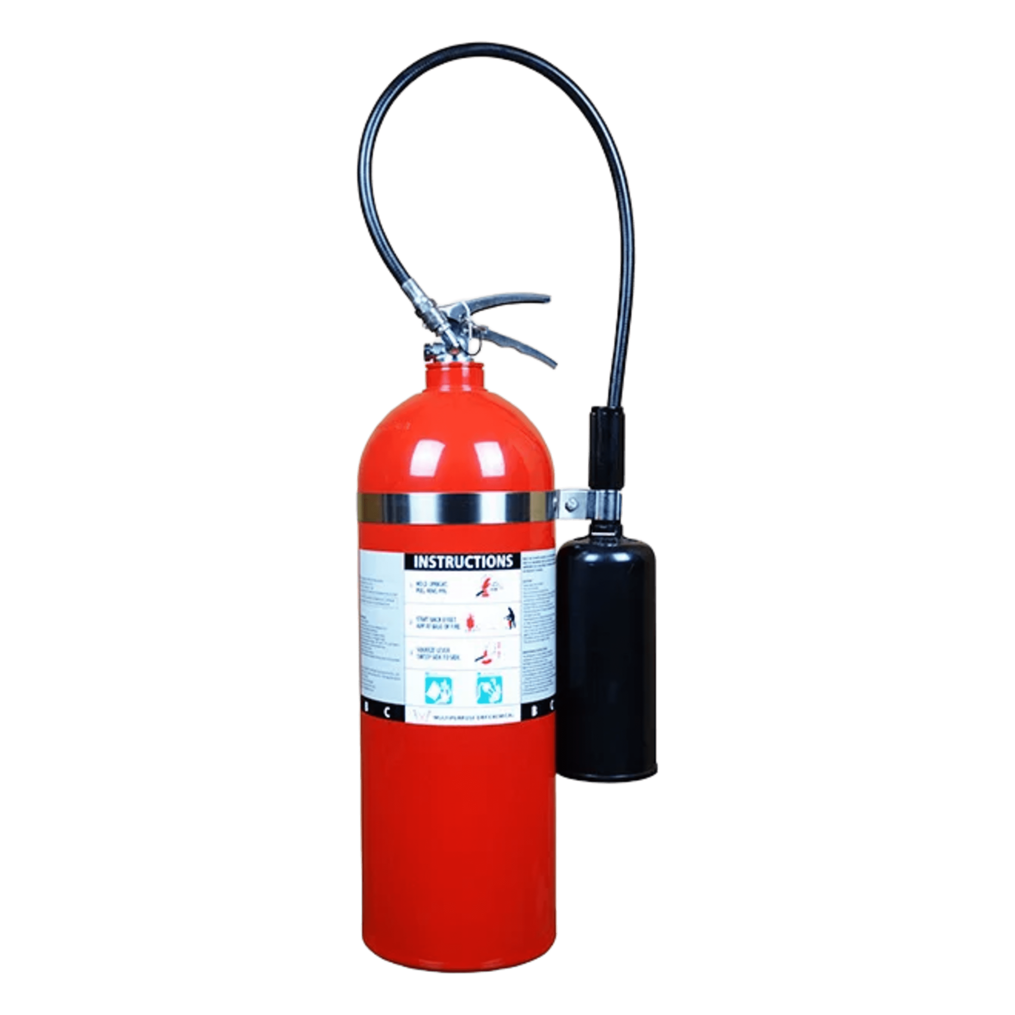 Extintor de CO2 /20LB (9.07 kg) / Clase B y C / UL Listado — VICTORY · SKU CO20LB