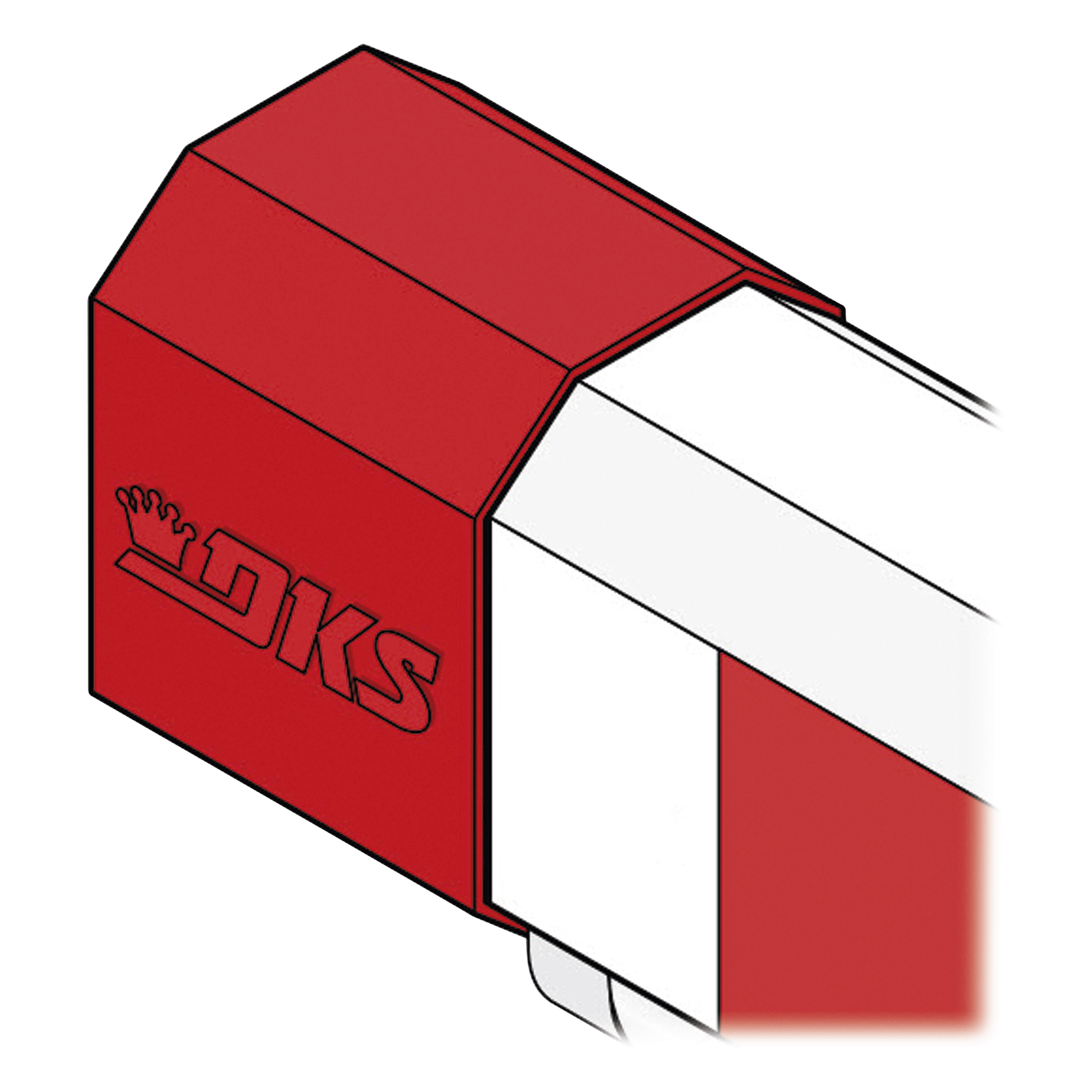 Tapón Para Brazo Octagonal Doorking / Compatible con el brazo 1601-555 — DKS DOORKING · SKU 1601-208