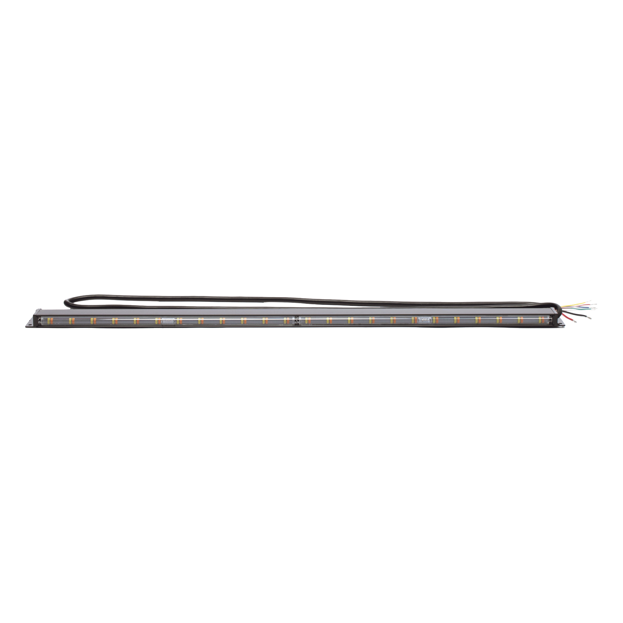 Barra Directora Led de Contorno de 24", 12 Vcc, Dual color, Ámbar/Claro — ECCO · SKU ED3724AWL