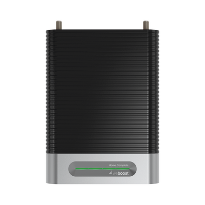 KIT Amplificador de Señal Celular, HOME COMPLETE | Mejora la Señal Celular de todos los Operadores | Cubre áreas en interior de hasta 1200 m² con 4 antenas