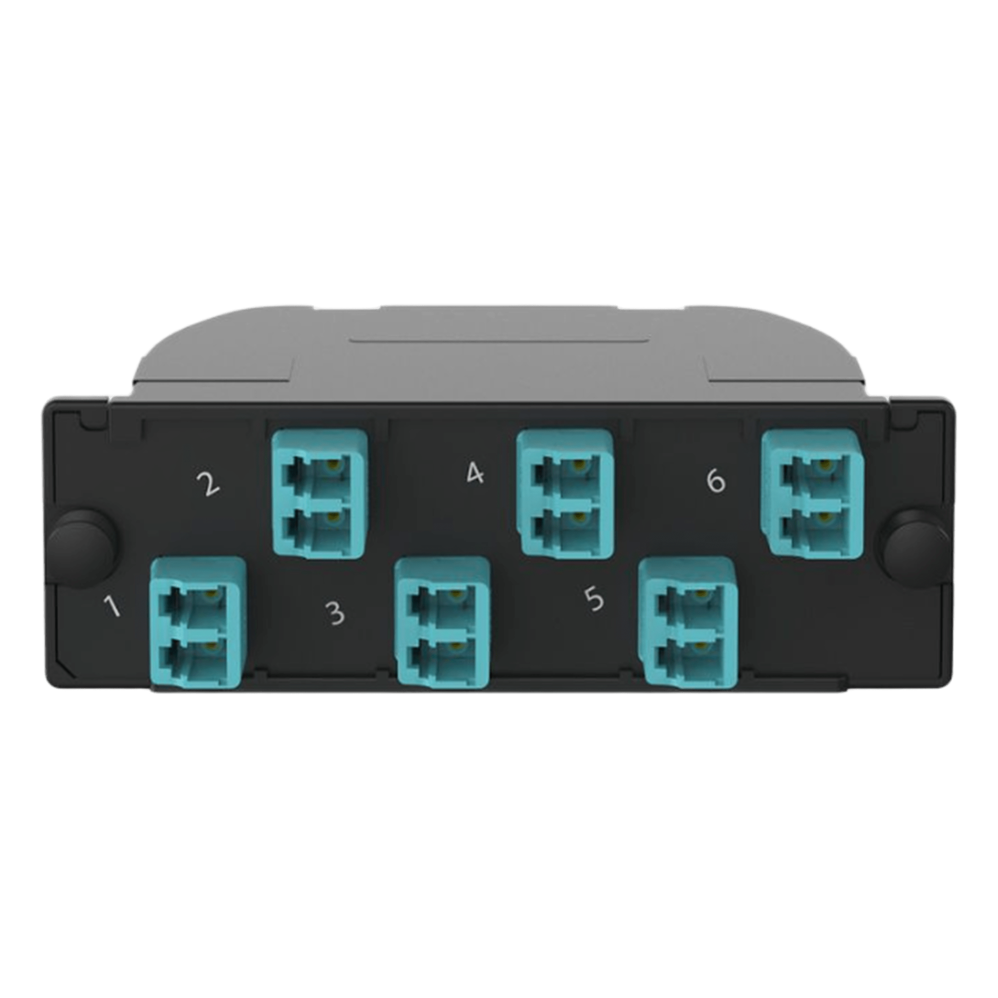 Casete OptiCom de Fibra Óptica Multimodo OM4, Con Conector MPO a 6 LC Duplex, Polaridad Método A, Pérdida de Inserción Estándar — PANDUIT · SKU FC2ZN-12-10AS