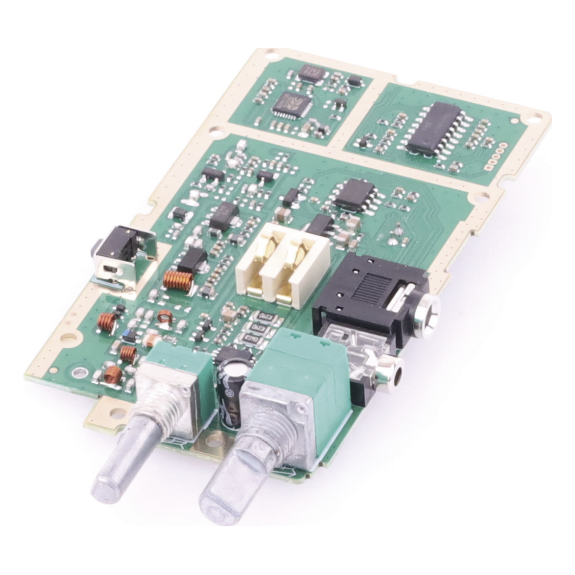Tarjeta de reparación / Para radios TX-500 / Potenciómetro de volumen y selector de canales / Componentes electrónicos integrados
