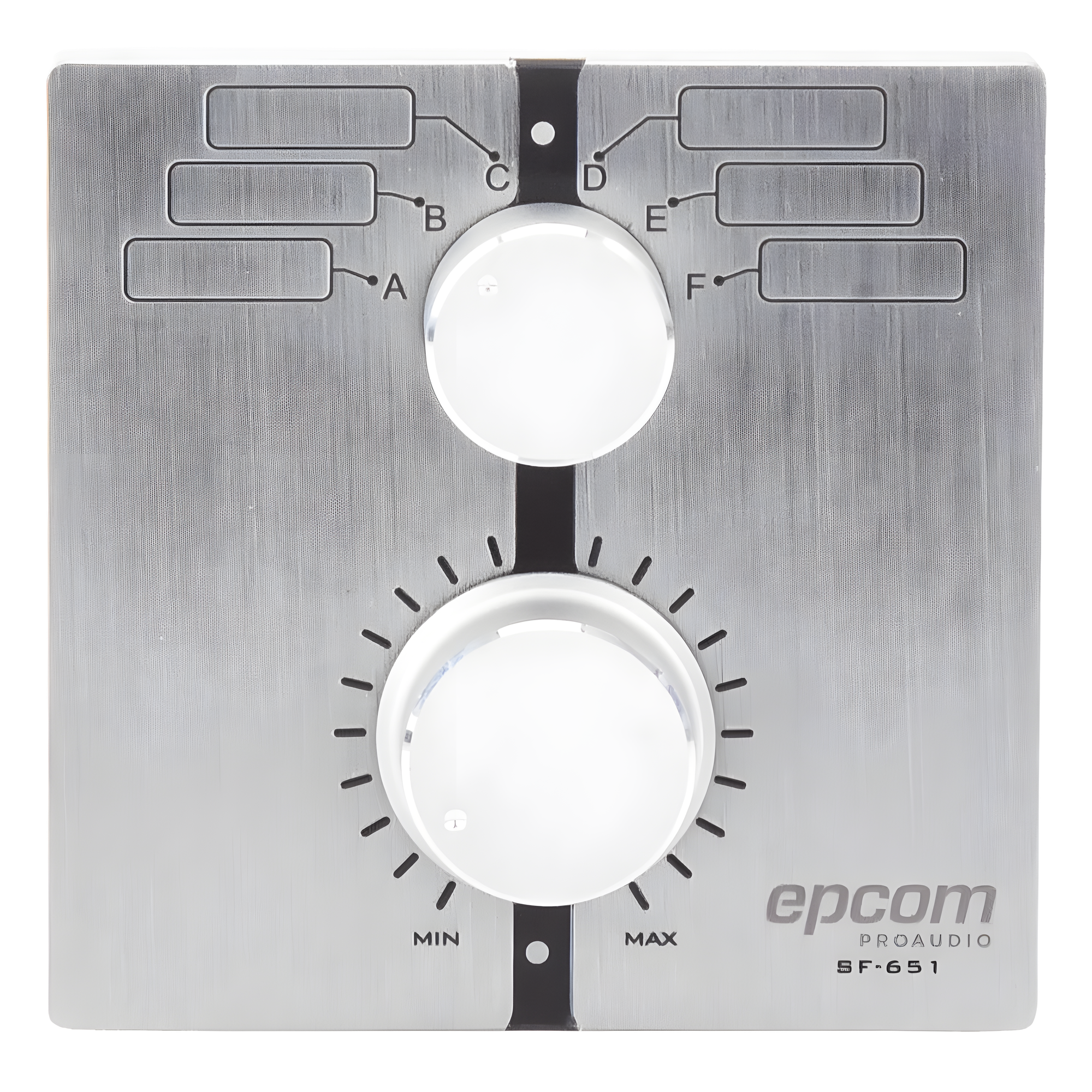 Control de  Volumen Remoto con Selector de Canales | Compatible con Amplificador SF2240UC - SF4240UC — EPCOM PROAUDIO · SKU SF-651