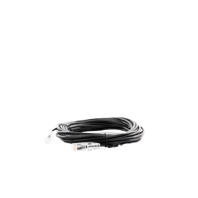 Cable de Parcheo Slim UTP Cat6A - 7 Metros (22.97 Pies) Negro, Diámetro Reducido (28 AWG)