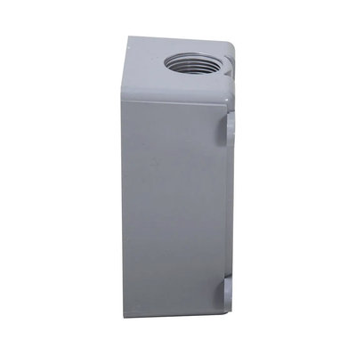 Caja Impermeable de 1 Gang / Profundidad de 2 Pulgadas (5.08 cm) / Cuenta con 3 Salidas Roscadas para Tubería de 1/2 Ó 3/4 / Color Gris