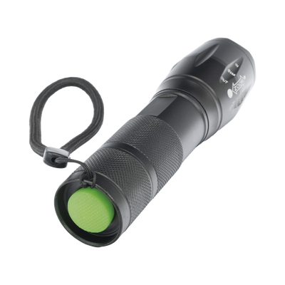 Linterna LED de Aluminio, 600 Lúmenes, IPX4, Resistente al Agua