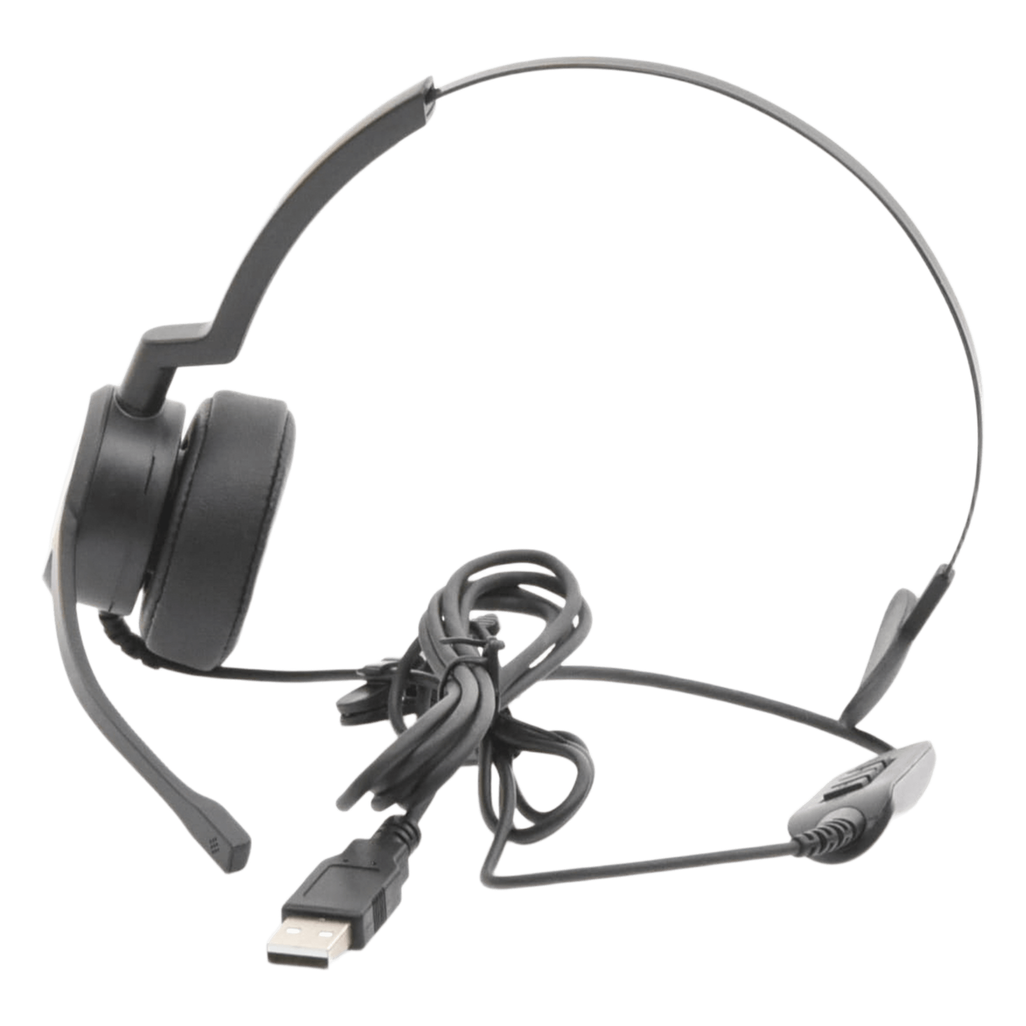 Audífonos USB de Diadema MONO con Audio HD / Micrófono con Cancelación de Ruido / Calidad para uso en Oficina — EPCOM PROAUDIO · SKU PROA-HS10USB