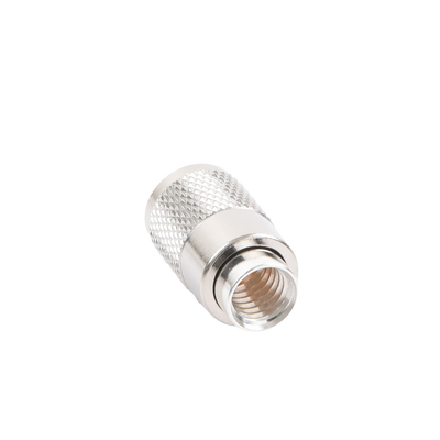 Conector UHF Macho (PL-259) para cables LP-400, RG-8/U, RG-8U-SYS, 8237, 8267, 8268, 9913, CTN-400, 7810, 8214, 7810A, RFLASH-1113, LMR-400, Plata (Concha-Níquel)/ Plata/ D.A.P. (Fibra Sintética)