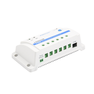 Controlador Solar PWM / 20A / 12/24V / RS-485 / Baterías Gel-AGM-Selladas / Parámetros Configurables