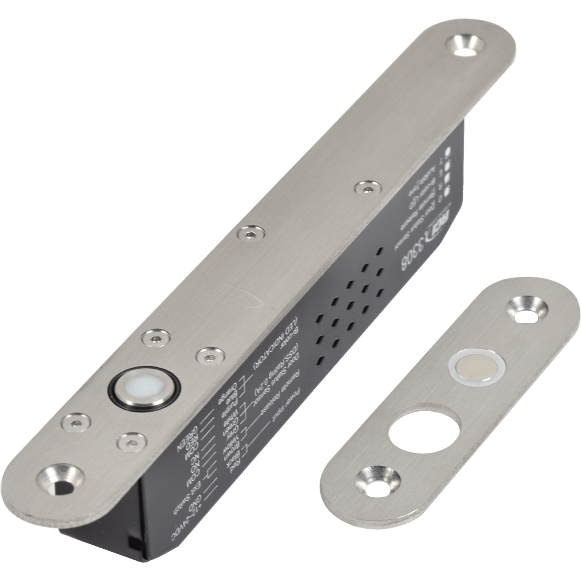 Cerradura de Perno ideal para Perfiles Delgados /Temporizador / Buzzer (Zumbador) /2 Años Garantia