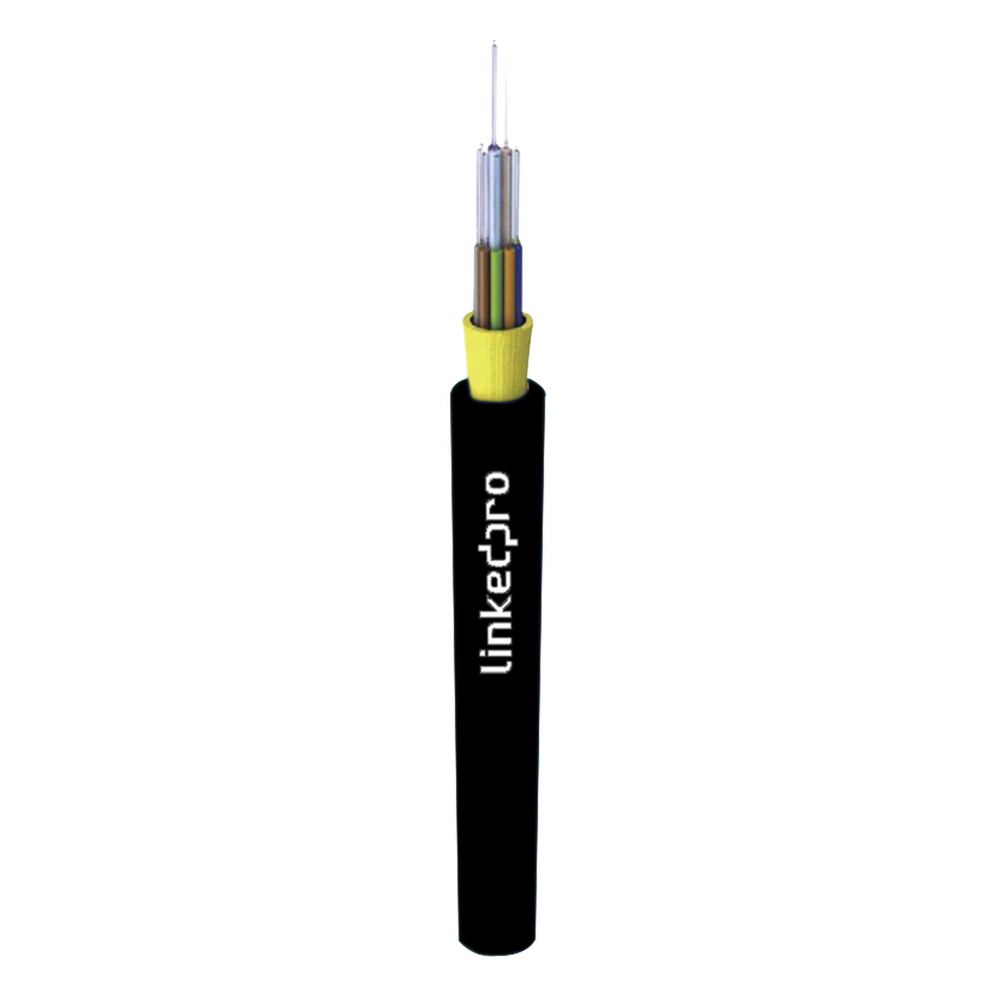 Cable de Fibra Óptica Multimodo OM3 50/125, 6 Hilos, Interior/Exterior, Tight Buffer 900µm, OFNR Riser, Dieléctrica, Precio Por Metro, (Hasta 2000 Metros en un Solo Tramo de Cable) — LINKEDPRO BY EPCOM · SKU LP-IOC-OM3-R-06