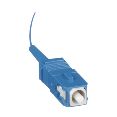 Pigtail de Fibra Óptica SC Simplex, Monomodo OS2 9/125, 900um, Color Azul, 1 Metro (3.28 Pies)
