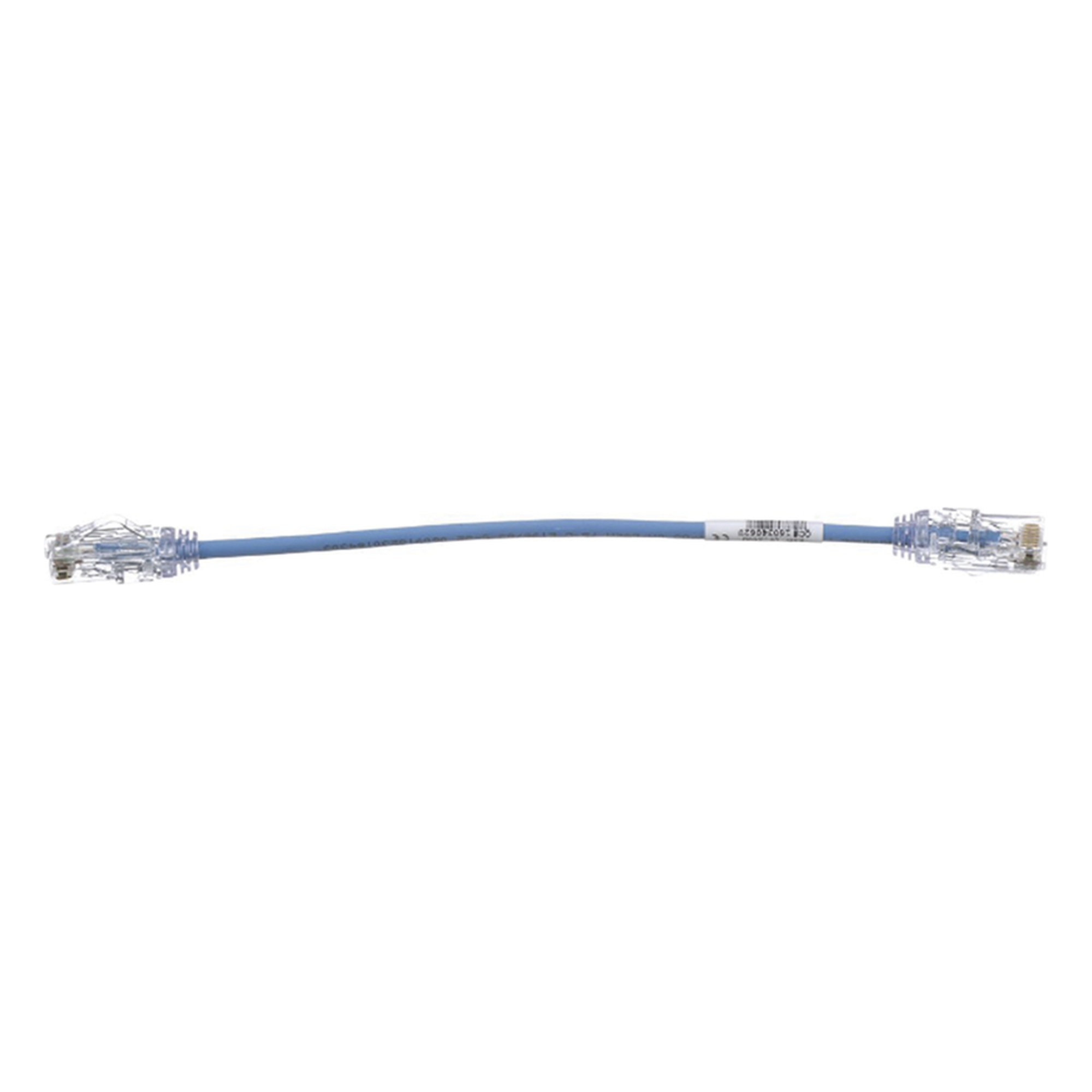 Cable de Parcheo UTP / Cat6 / 28AWG Diámetro Reducido / 20 cm (0.66 ft) / Azul