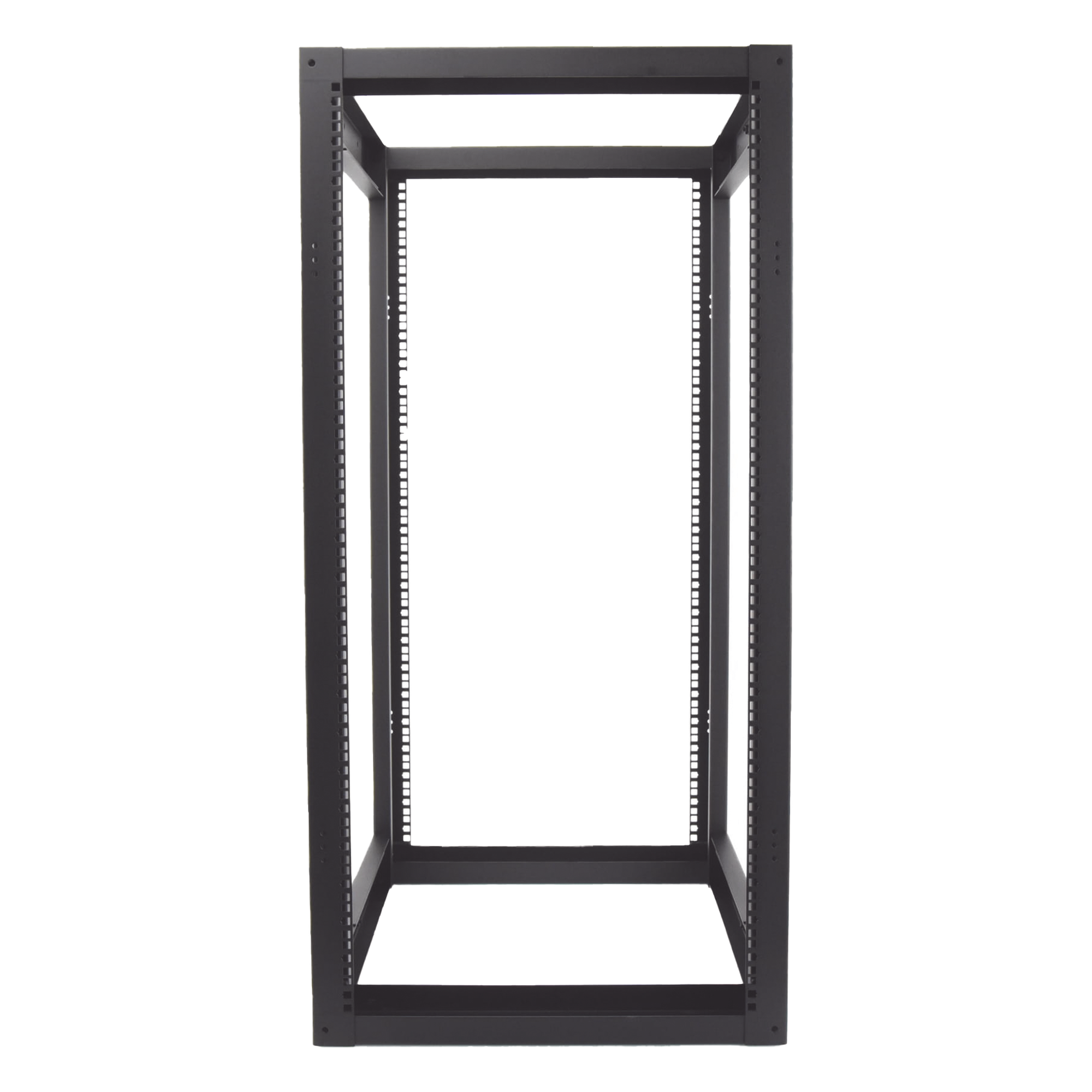 Rack 19" de 4 Postes / 24 Unidades / Profundidad Ajustable 610-940 mm / Capacidad 400 kg / Acero Calibre 16 — LINKEDPRO BY EPCOM · SKU EI-QR-3224-R2