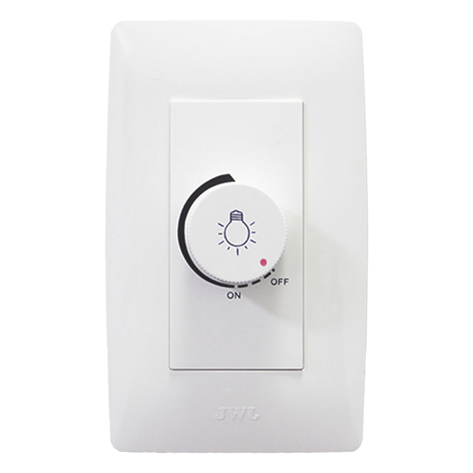 Dimmer Rotativo para Lámpara Incandescentes / 300 W 127 V CA / Color Blanco. — JWJ · SKU JTL-C7329