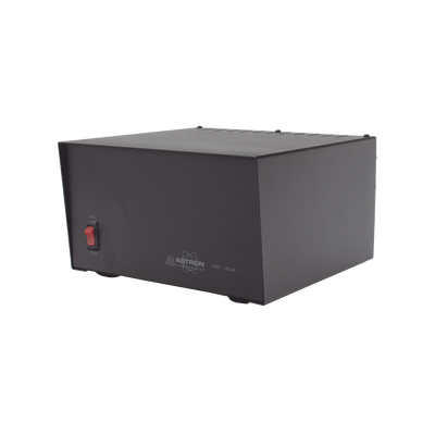 Fuente de Poder Lineal / 13.8 Vcc 20 A / Regulación Electrónica / Protección Sobrecarga / Disipador Térmico / Radios 50W