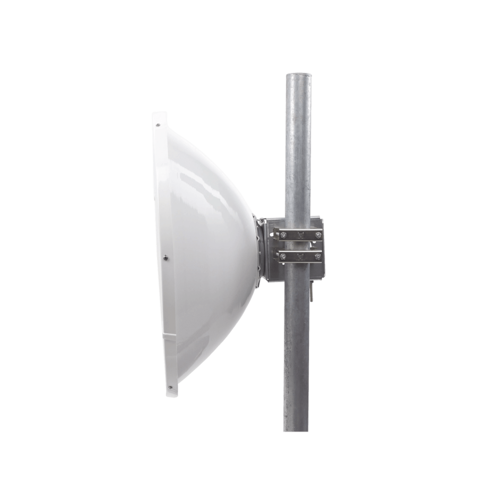 2 Antenas Direccionales de Alto Rendimiento/ Parábola profunda para mayor aislamiento al ruido / 29 ± 1 dBi / 4.9 - 6.4 GHz / Conectores N-Hembra / Fácil Montaje y Soporte de acero inoxidable / Radomo Incluido