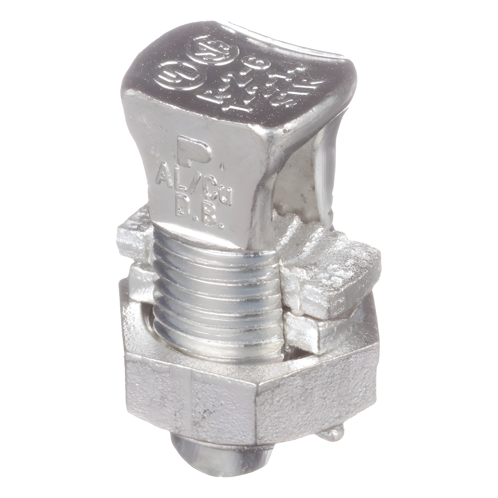 Conector Mecánico de Perno Dividido  Cobre, Estañado, Tipo SBCT, Clase Doble, para Cables Calibre #6 STR-#2 STR AWG. — PANDUIT · SKU SBCT2-C