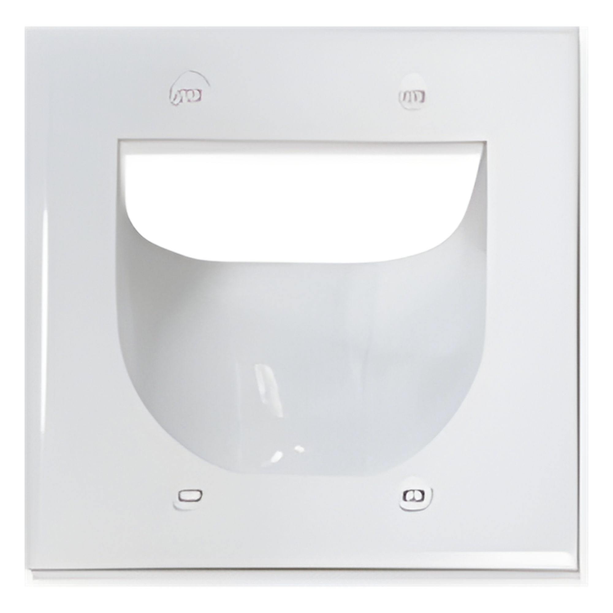 Placa Pasa muro de pared empotrable — LINKEDPRO BY EPCOM · SKU LP-CR-WPD